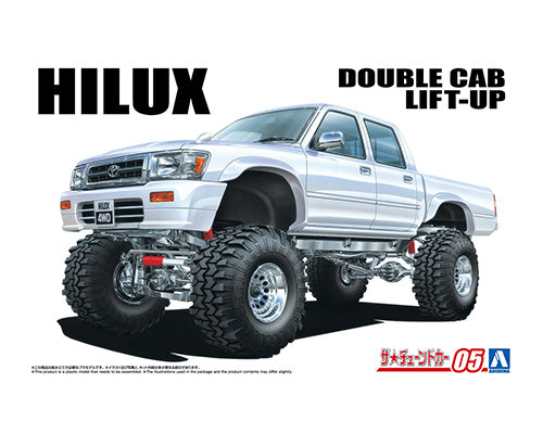 1/24 Toyota LN107 Hilux Pickup Double Cab Lift Up '94