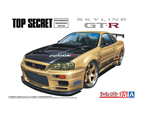 1/24 TOPSECRET BNR34 Skyline GT-R 02 Nissan