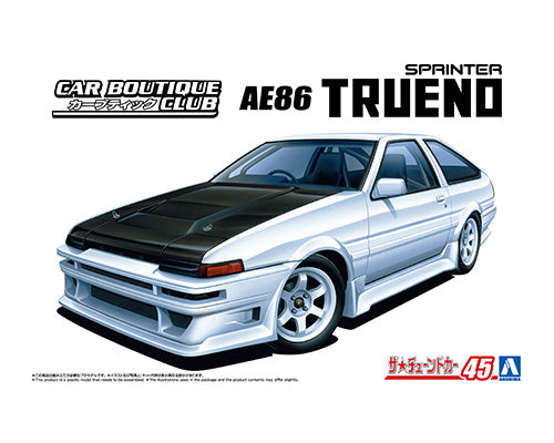 1/24 Toyota AE86 Trueno Car Boutique Club '85