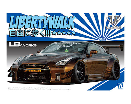 1/24 Liberty Walk Works R35 GT-R Type 2 Ver.1 Stock