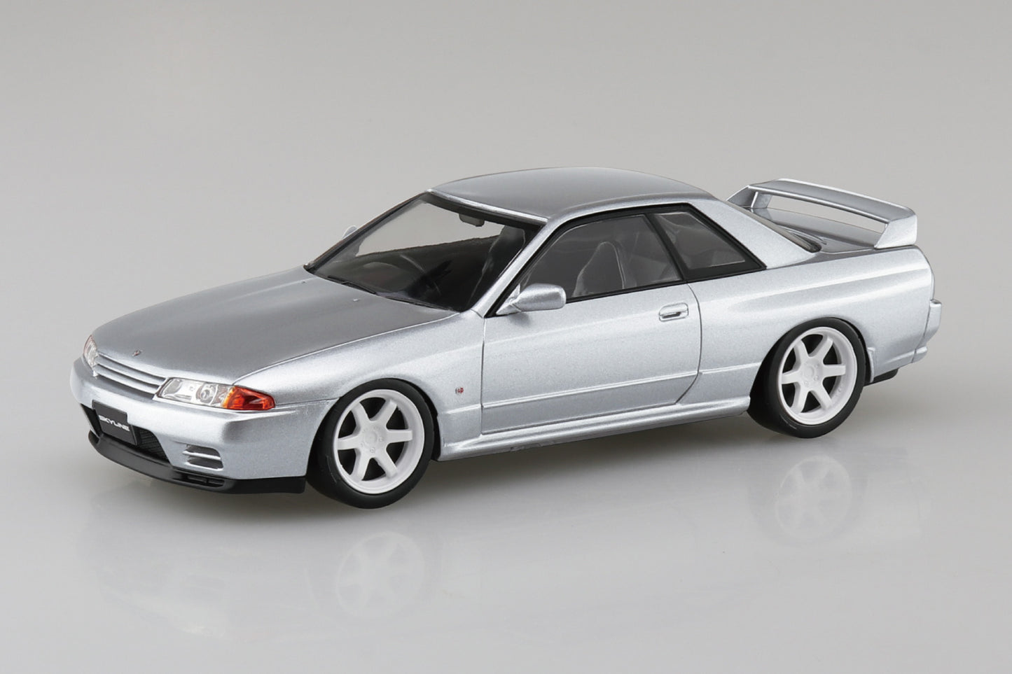 1/32 SNAP KIT #14CU-SS Nissan R32 Skyline GT-R Custom Wheel (Spark Silver)