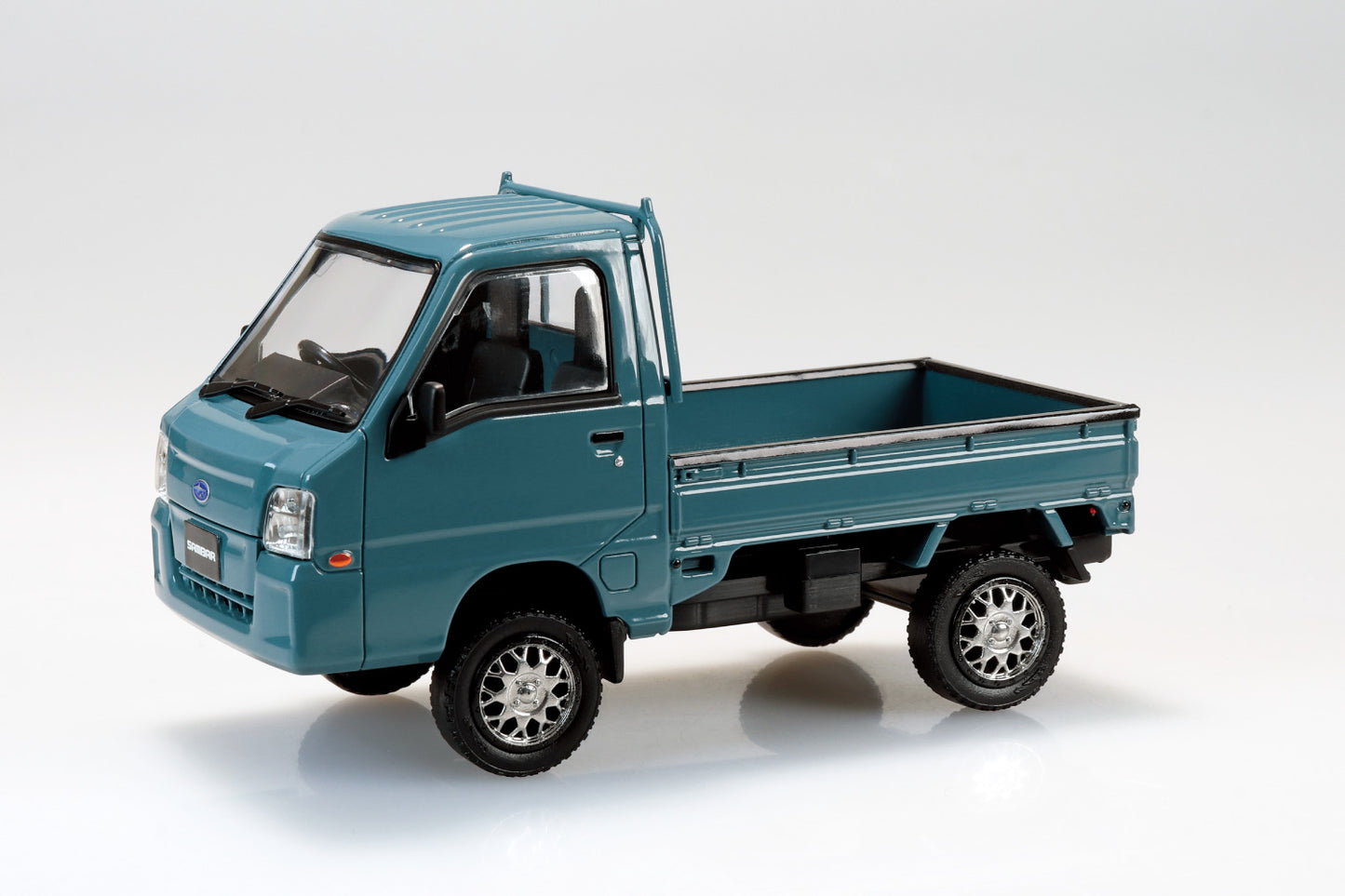 1/32 SNAP KIT Subaru Sambar Truck Custom Wheels (Blue Gray)