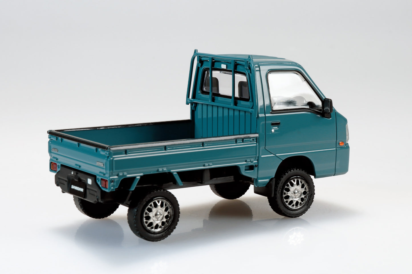 1/32 SNAP KIT Subaru Sambar Truck Custom Wheels (Blue Gray)