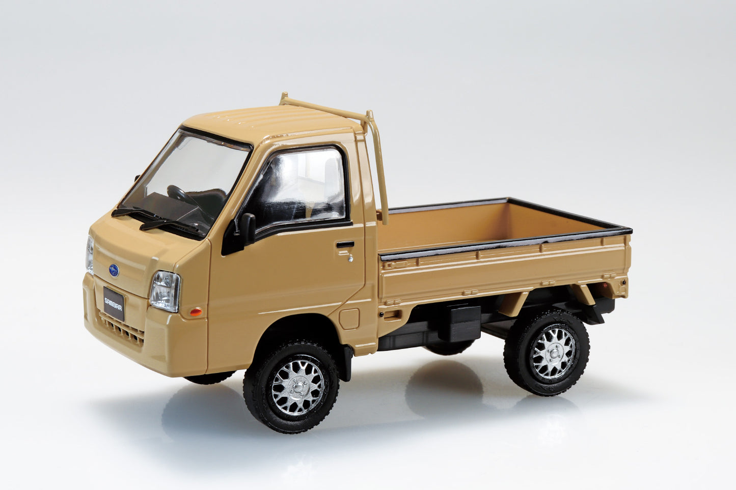 1/32 SNAP KIT Subaru Sambar Truck Custom Wheels (Khaki)