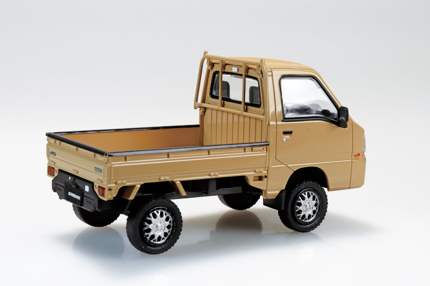 1/32 SNAP KIT Subaru Sambar Truck Custom Wheels (Khaki)