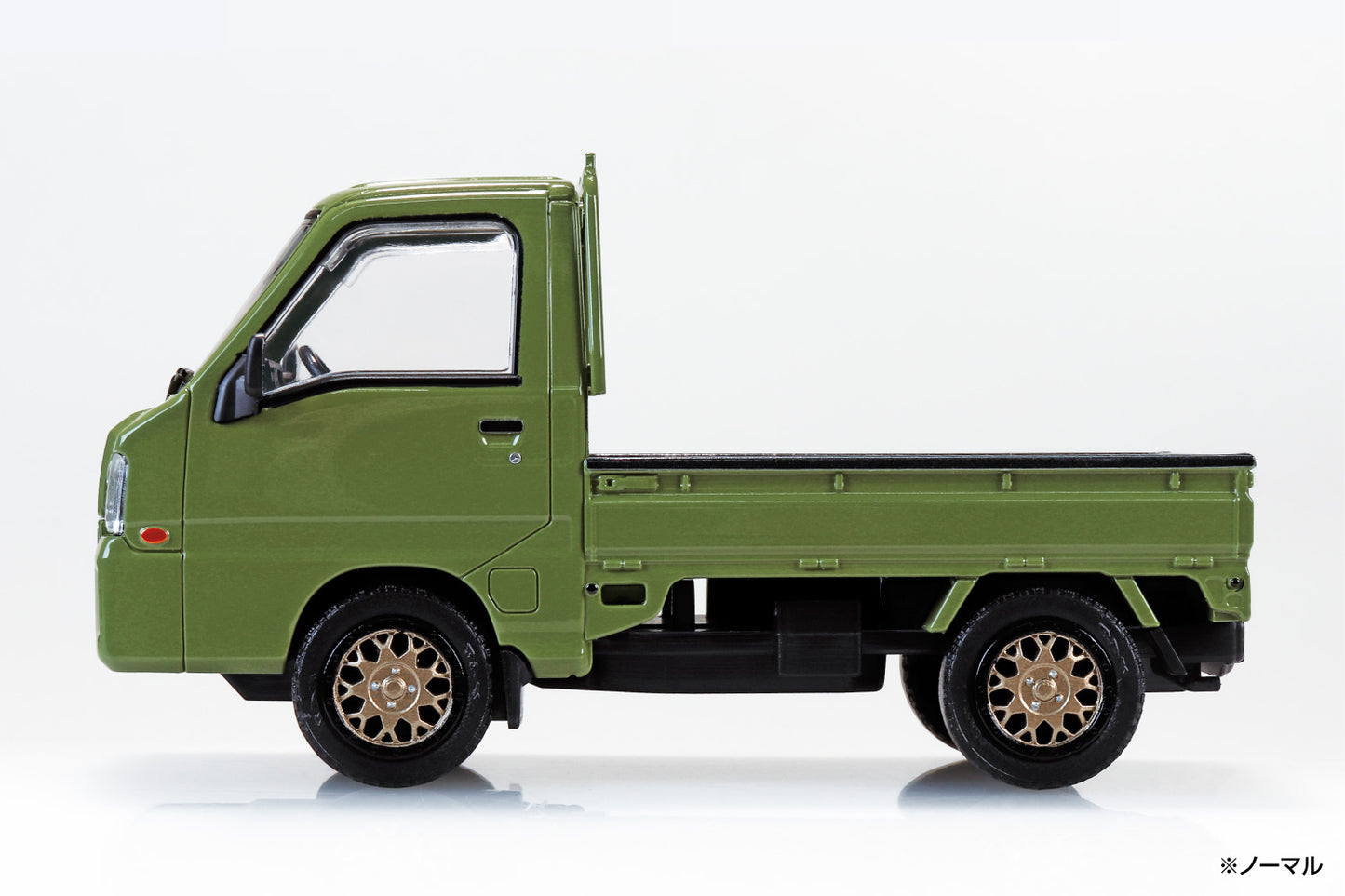 1/32 SNAP KIT Subaru Sambar Truck Custom Wheels (Olive Green)
