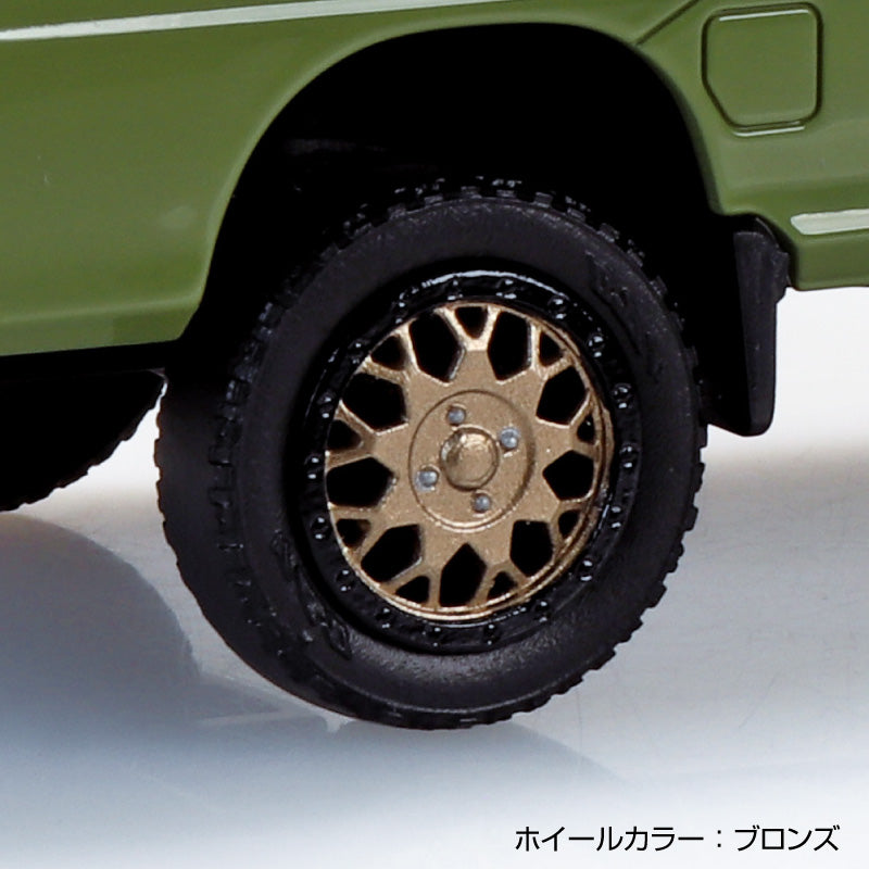 1/32 SNAP KIT Subaru Sambar Truck Custom Wheels (Olive Green)