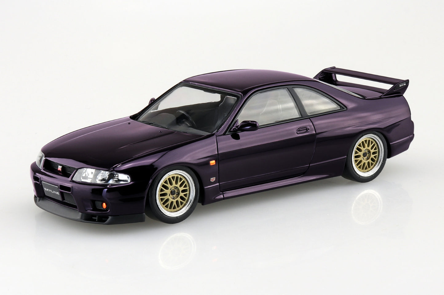 1/32 SNAP KIT Nissan R33 Skyline GT-R Custom Wheel (Midnight Purple)