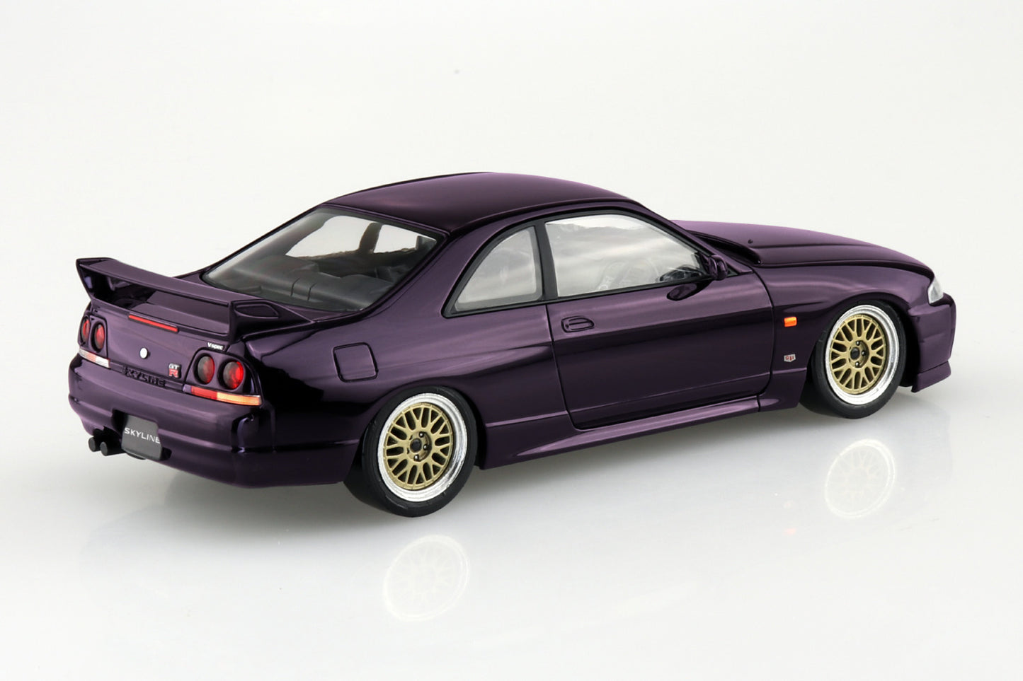 1/32 SNAP KIT Nissan R33 Skyline GT-R Custom Wheel (Midnight Purple)