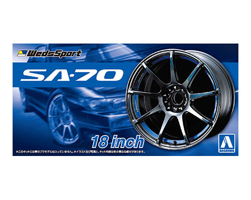 1/24 Weds Sports SA-70 18-Inch Wheels