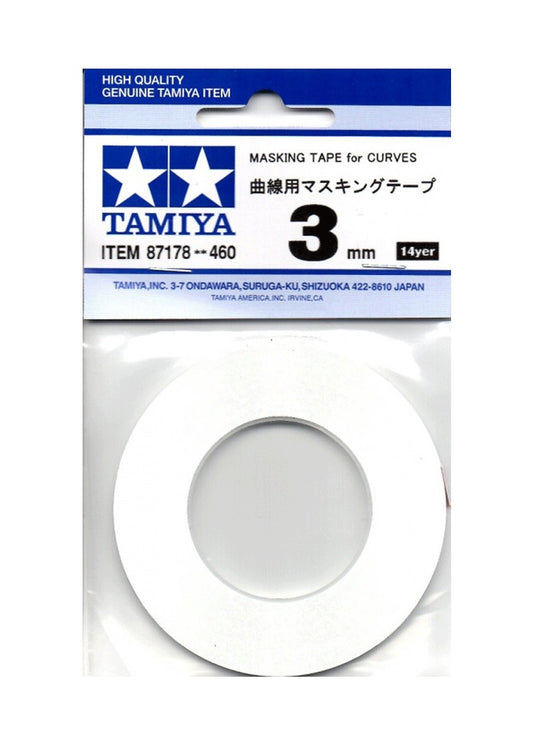 Masking tape for curves