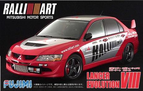 1/24 Mitsubishi Lancer Evolution VIII Ralliart