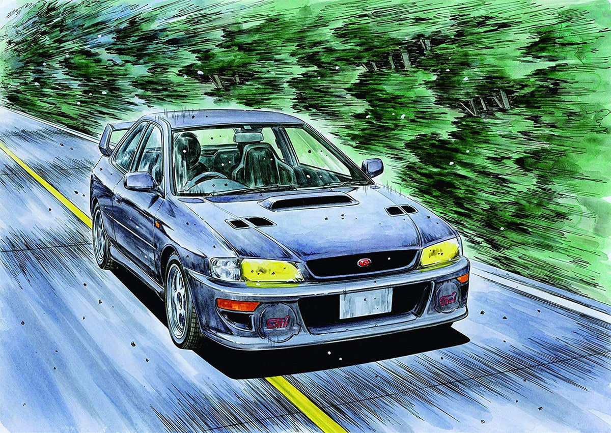1/24 Initial D Subaru Impreza WRX TypeR Sti