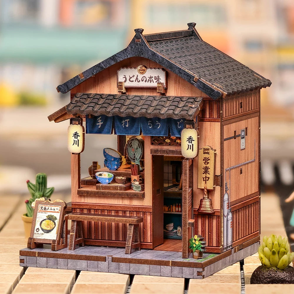 Kagawa Udon House -  DIY Miniature House Kit