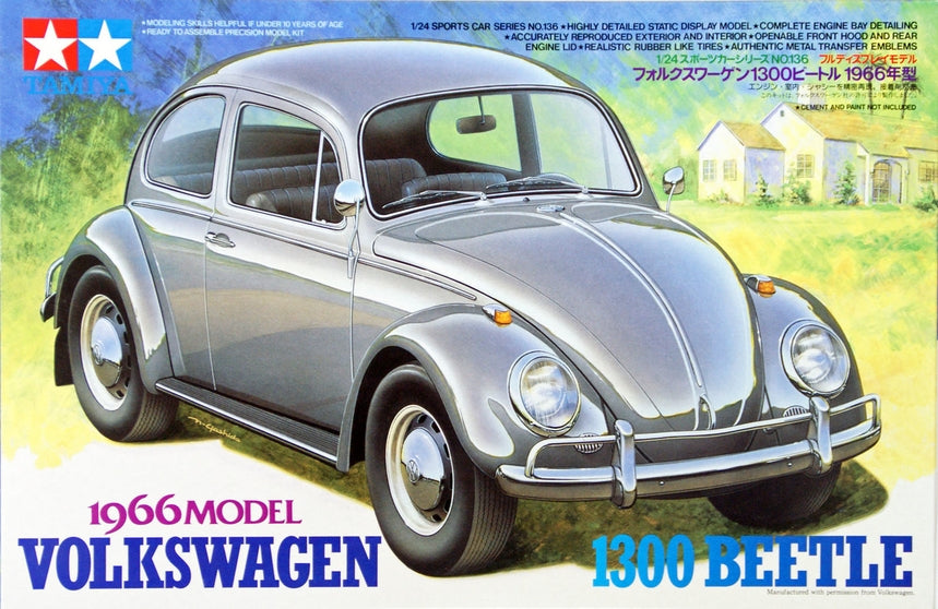 1:24 Volkswagen 1300 Beetle 1966