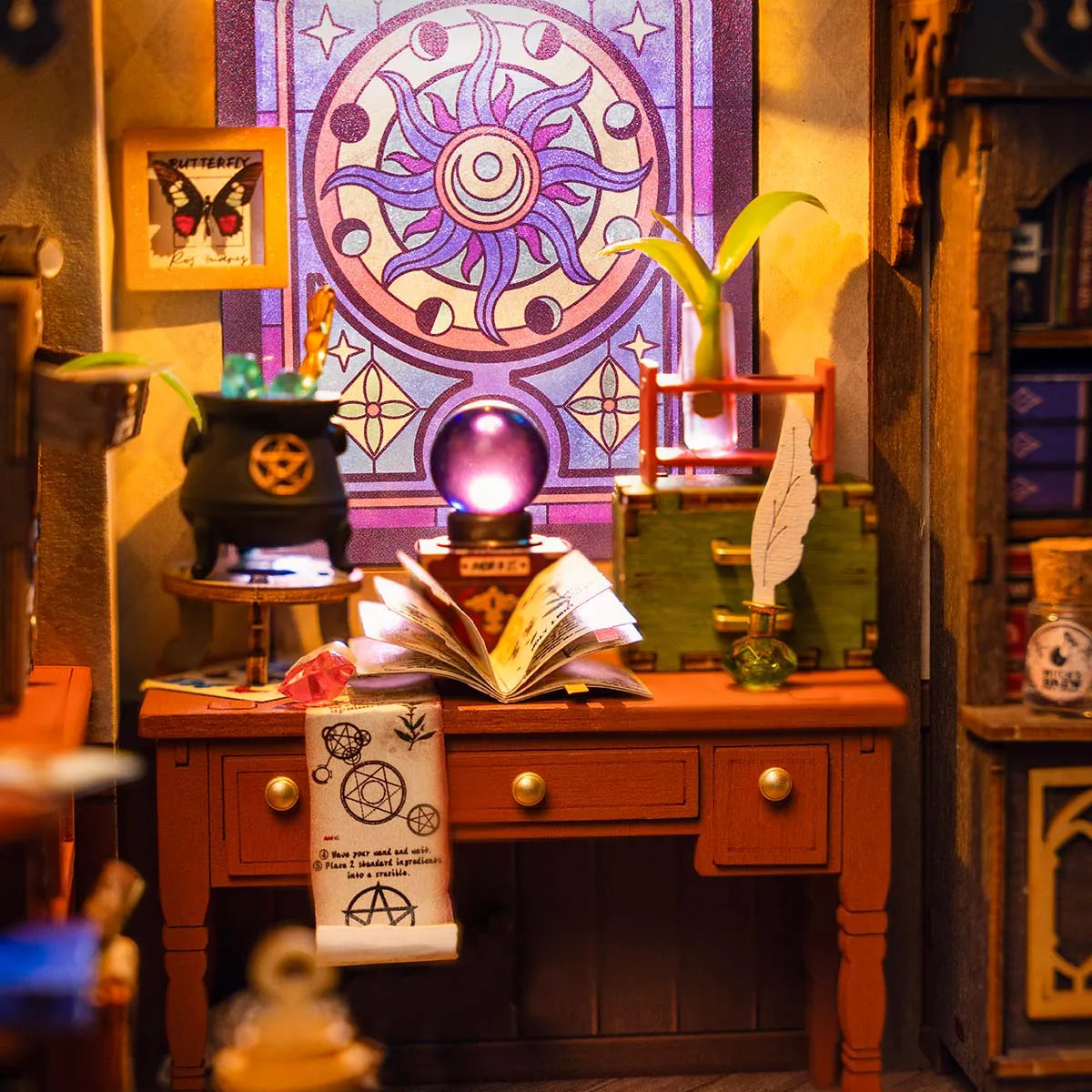The Magic Study - DIY Miniature House Kit
