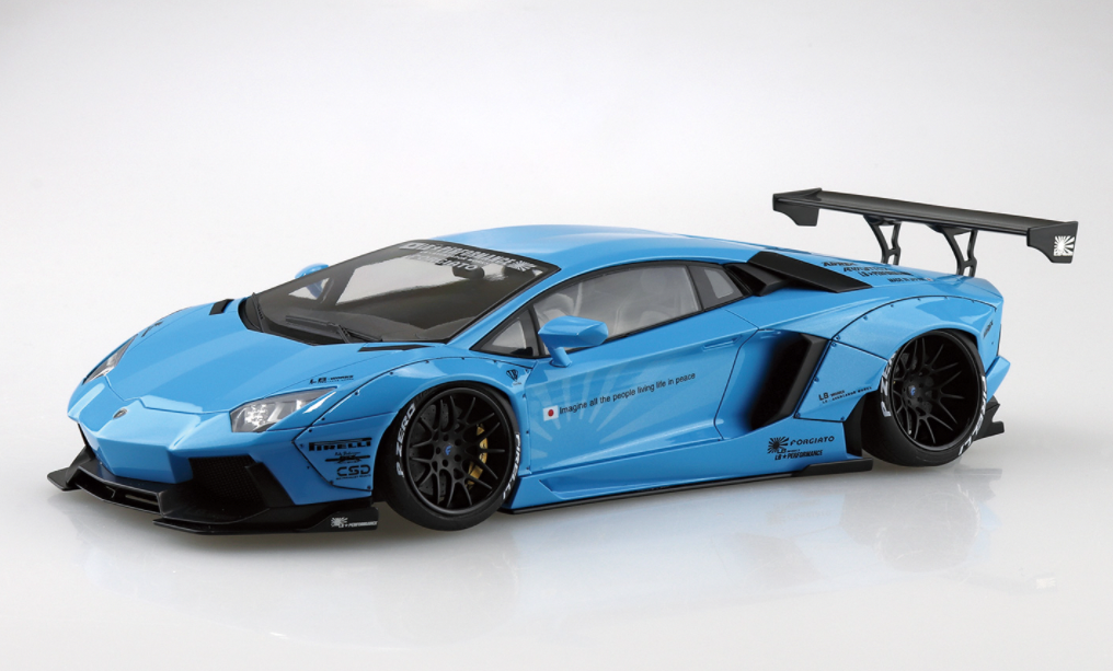 1/24 LB-Works Lamborghini Aventador Ver.1