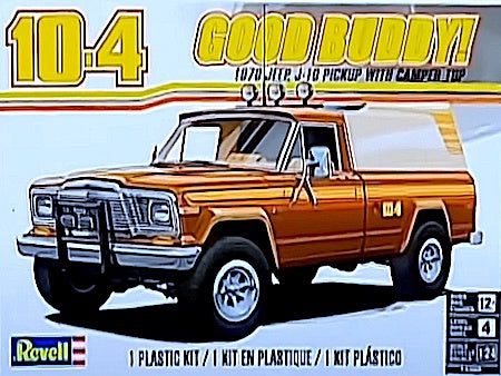 1:24 1979 JEEP J-10 PICKUP W CAMPER TOP