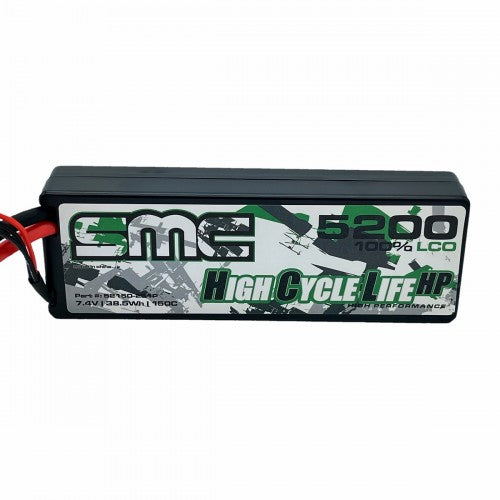 HCL-HP 7.4V-5200mAh-150C Pack Hardcase W/EC3/IC3 NON SMART