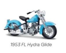 Maisto 1/18 H-D Motorcycles, Series 40 1953 FL Hydra Glide