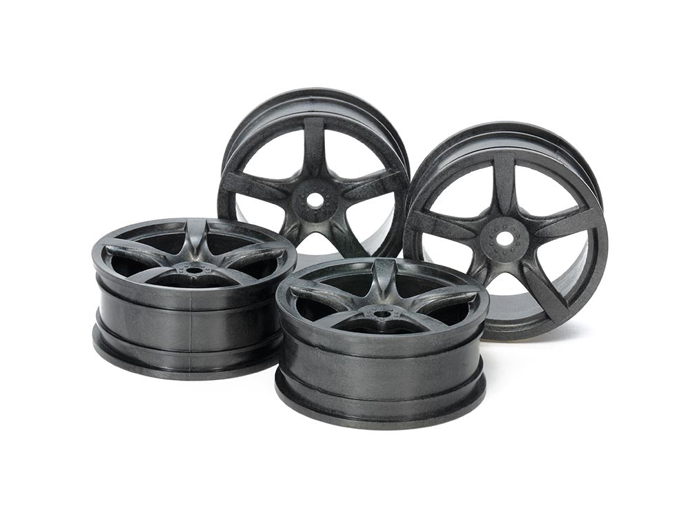 5-Spoke Wheels (0mm Offset) (Black)
