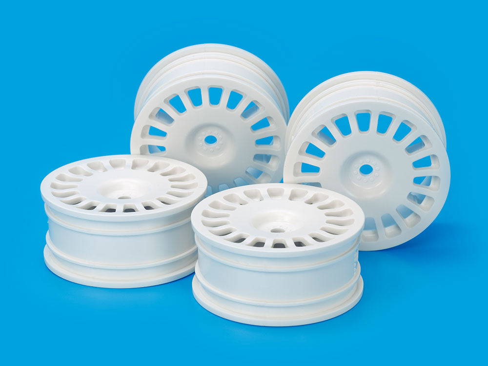 Rally Dish Wheels (0mm Offset) (White)