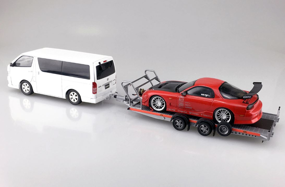 1/24 Brian James A4 Auto Transporter Trailer