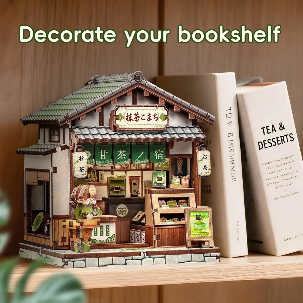 Kyoto Matcha Cottage -  DIY Miniature House Kit