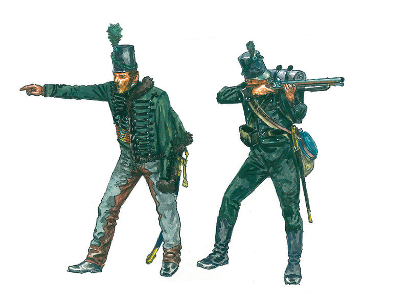 1:72 Waterloo 95th rgt. "Green Jackets"