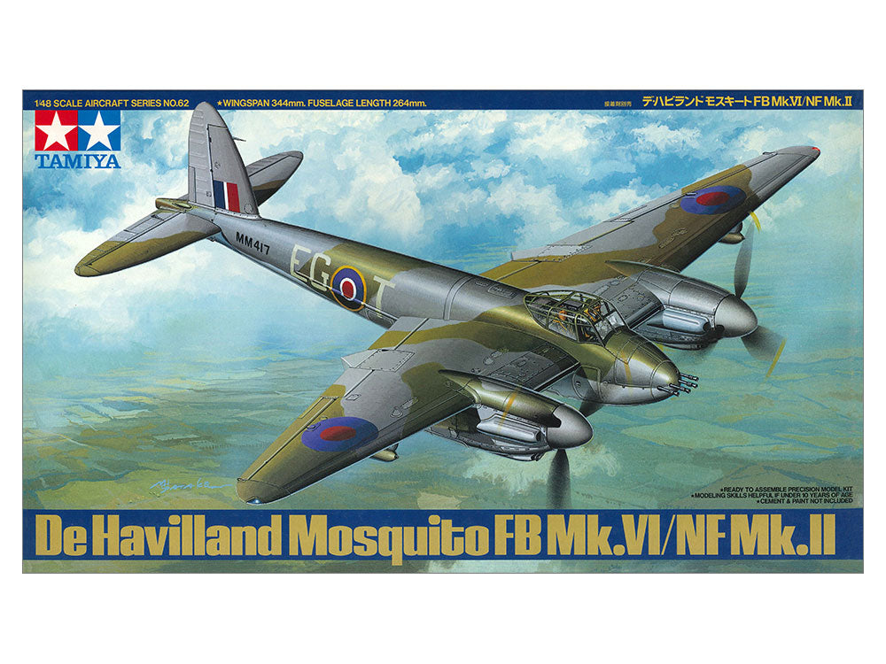 1/48 DE HAVILLAND MOSQUITO FB MK.VI/NF MK.II