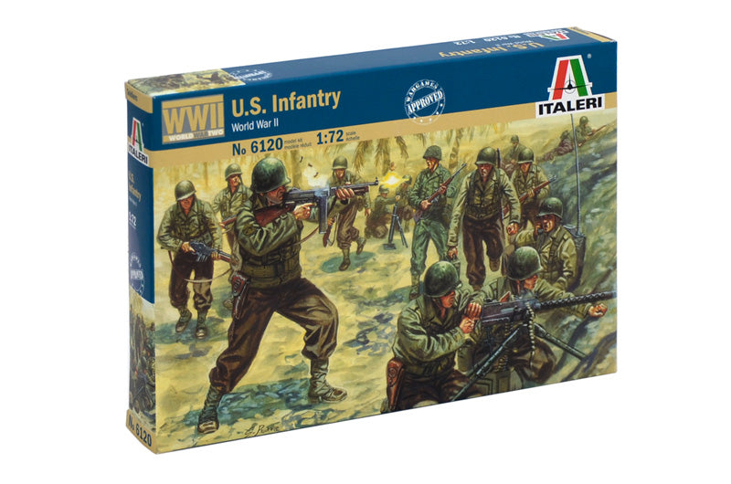 1:72 WWII- AMERICAN INFANTRY