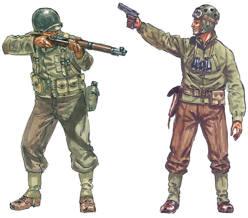 1:72 WWII- AMERICAN INFANTRY