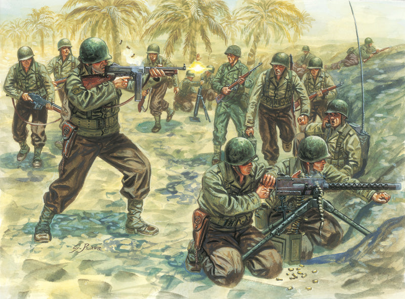 1:72 WWII- AMERICAN INFANTRY