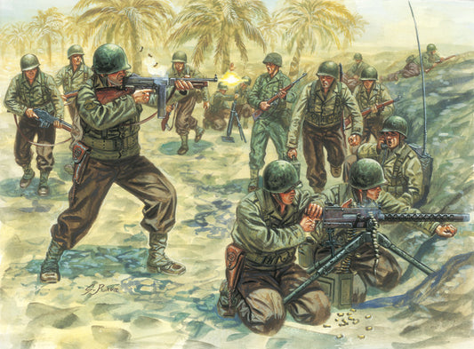 1:72 WWII- AMERICAN INFANTRY