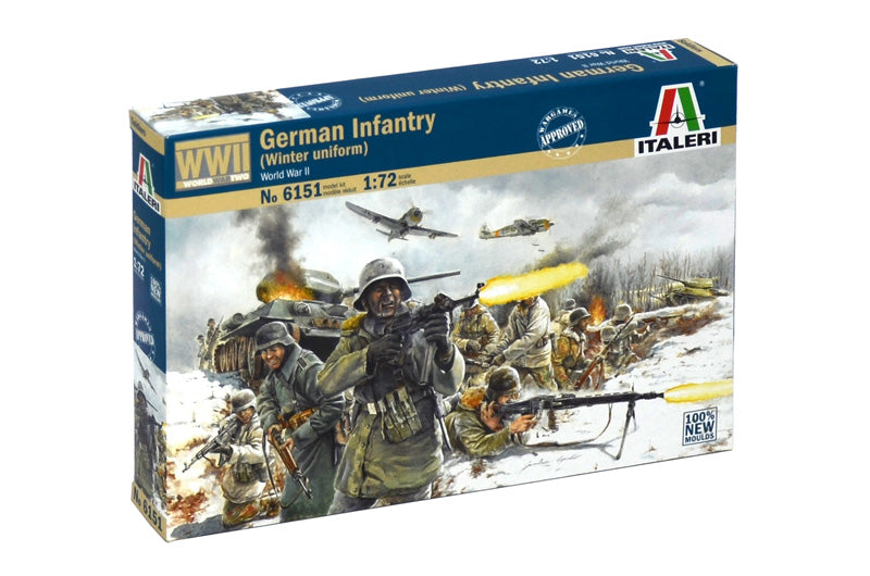1:72 German Infantry (Winter Uniform)