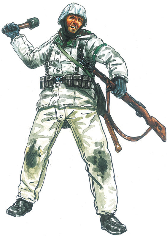1:72 German Infantry (Winter Uniform)