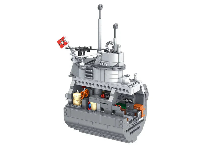1:56 DAS BOOT U96 - Brick System