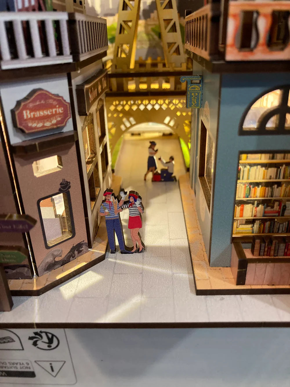 Tiny Adventures Paris Book Nook