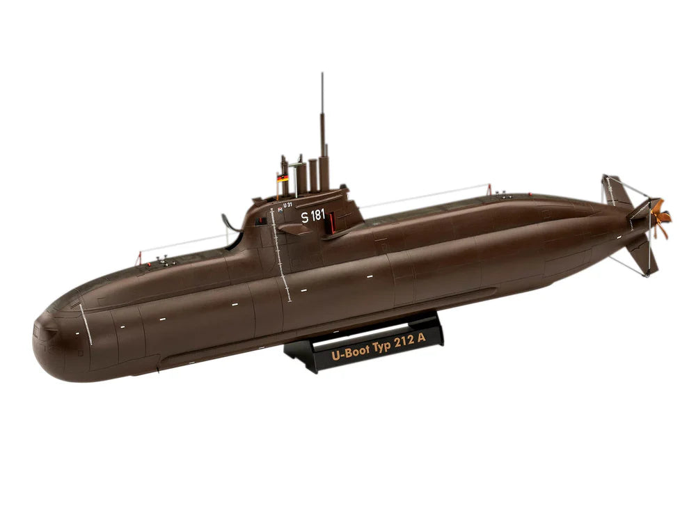 1:144 Wilhelm Bauer, Type 206A, Class 2 - 70 Years Bundeswehr