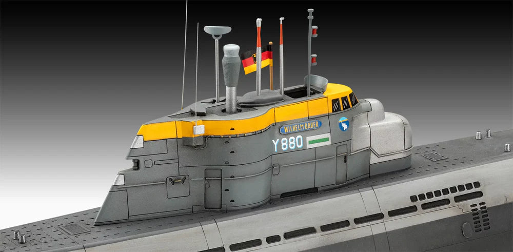 1:144 Wilhelm Bauer, Type 206A, Class 2 - 70 Years Bundeswehr