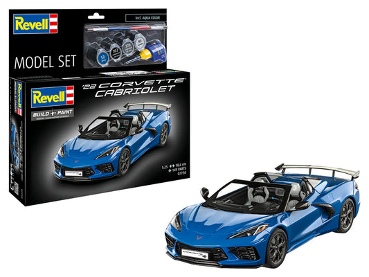 1:25 Corvette C8 Cabriolet Model Set
