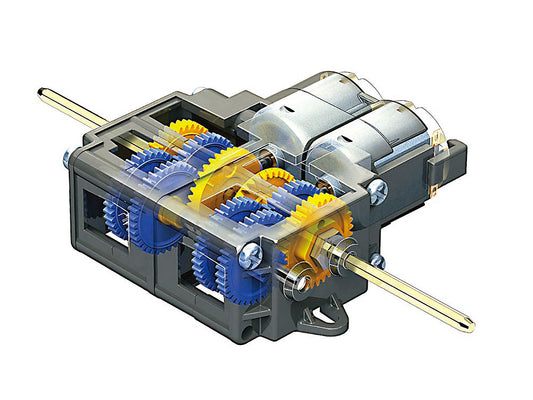 DOUBLE GEARBOX (LEFT/RIGHT INDEPENDENT 4-SPEED)