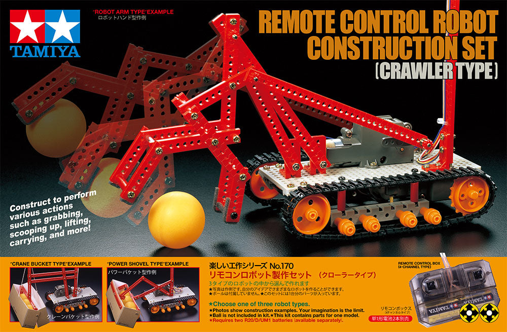 REMOTE CONTROL ROBOT CONSTRUCTION SET (CRAWLER TYPE)