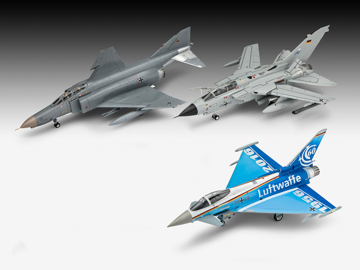 1:72 Gift Set 70 Years Bundeswehr: Aircraft