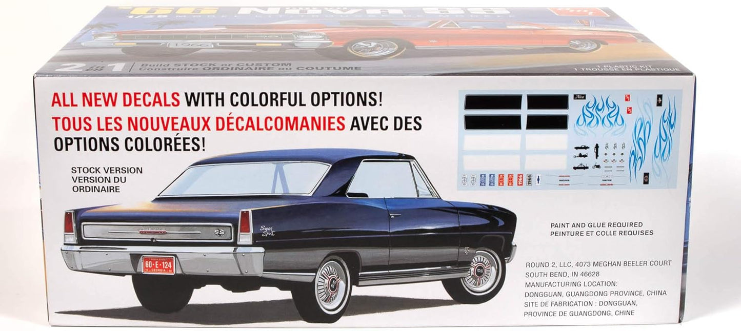 1:25 1966 Chevy Nova SS 2in1