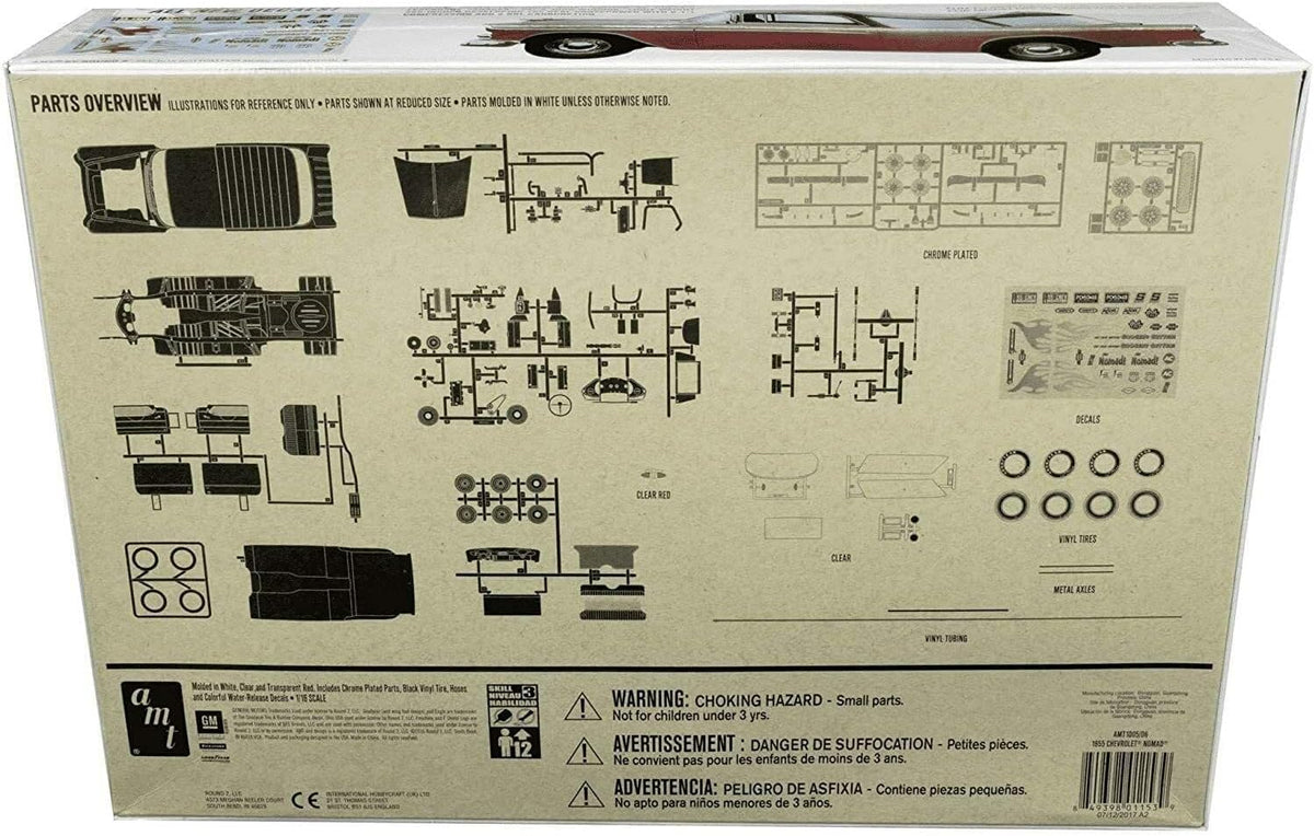 1/16 1955 Chevy Nomad Wagon Model Kit