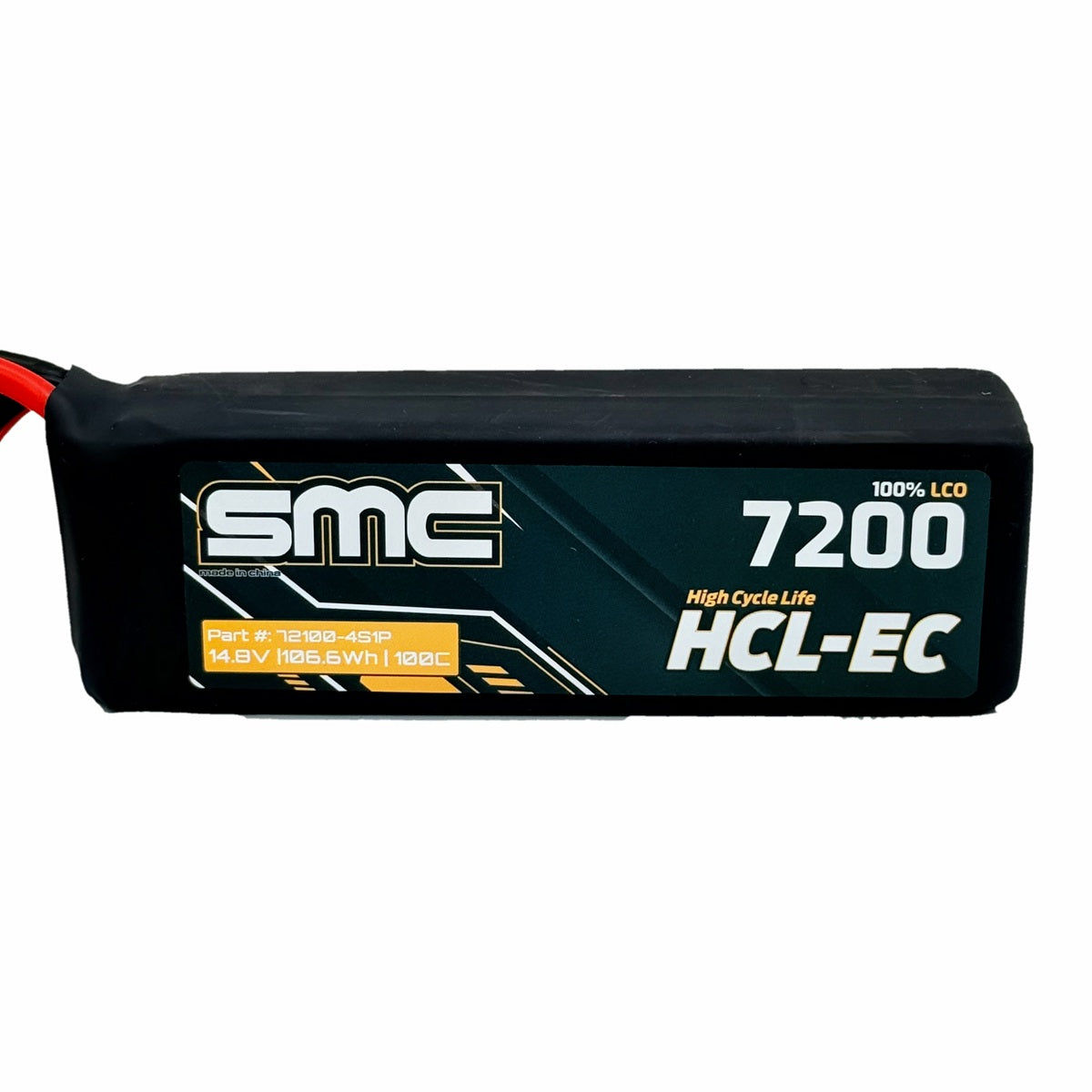 HCL-EC 14.8V 7200mAh 100C - SC5 Connector