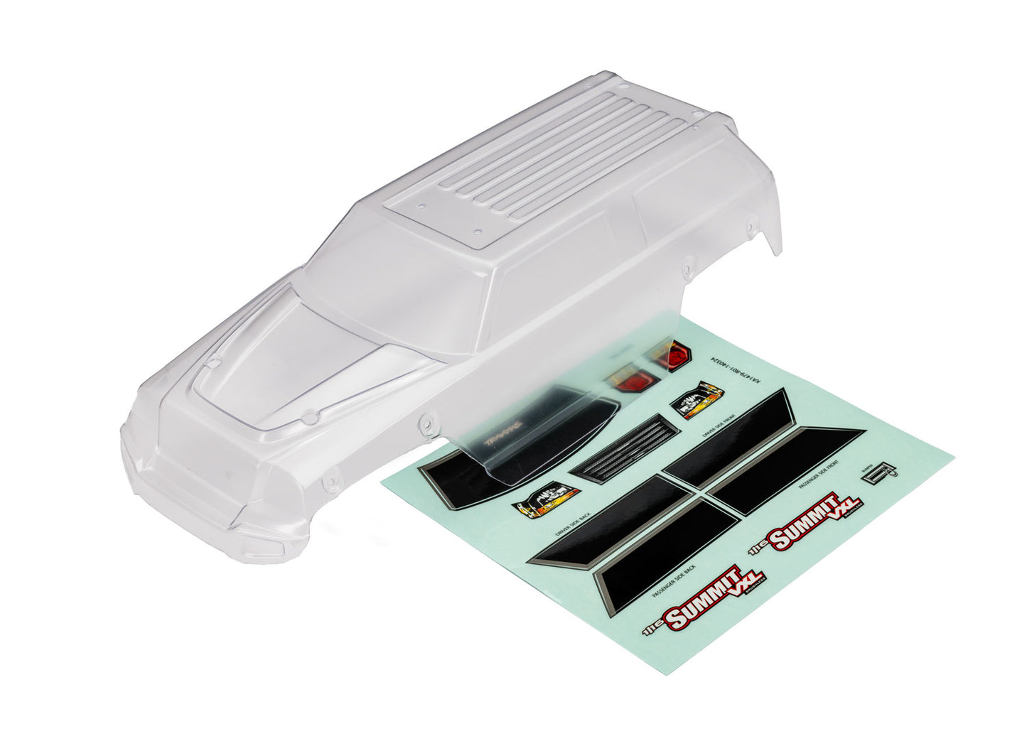 1/16 Summit Body w/Decal Sheet (Clear)