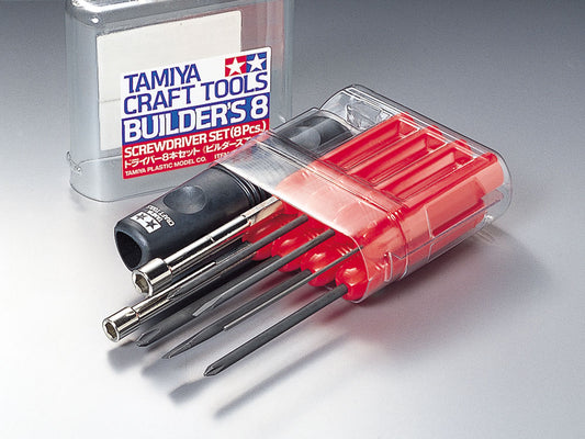 BUILDERS 8 SCREW DRIVER SET