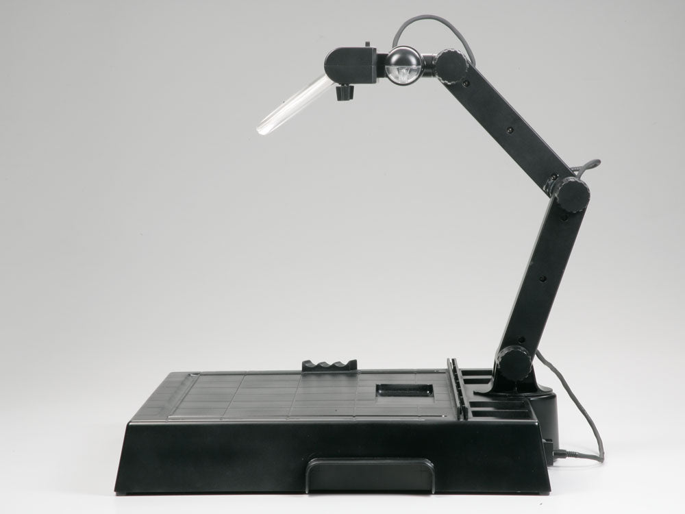 WORK STAND W/MAGNIFY GLASS 1/4